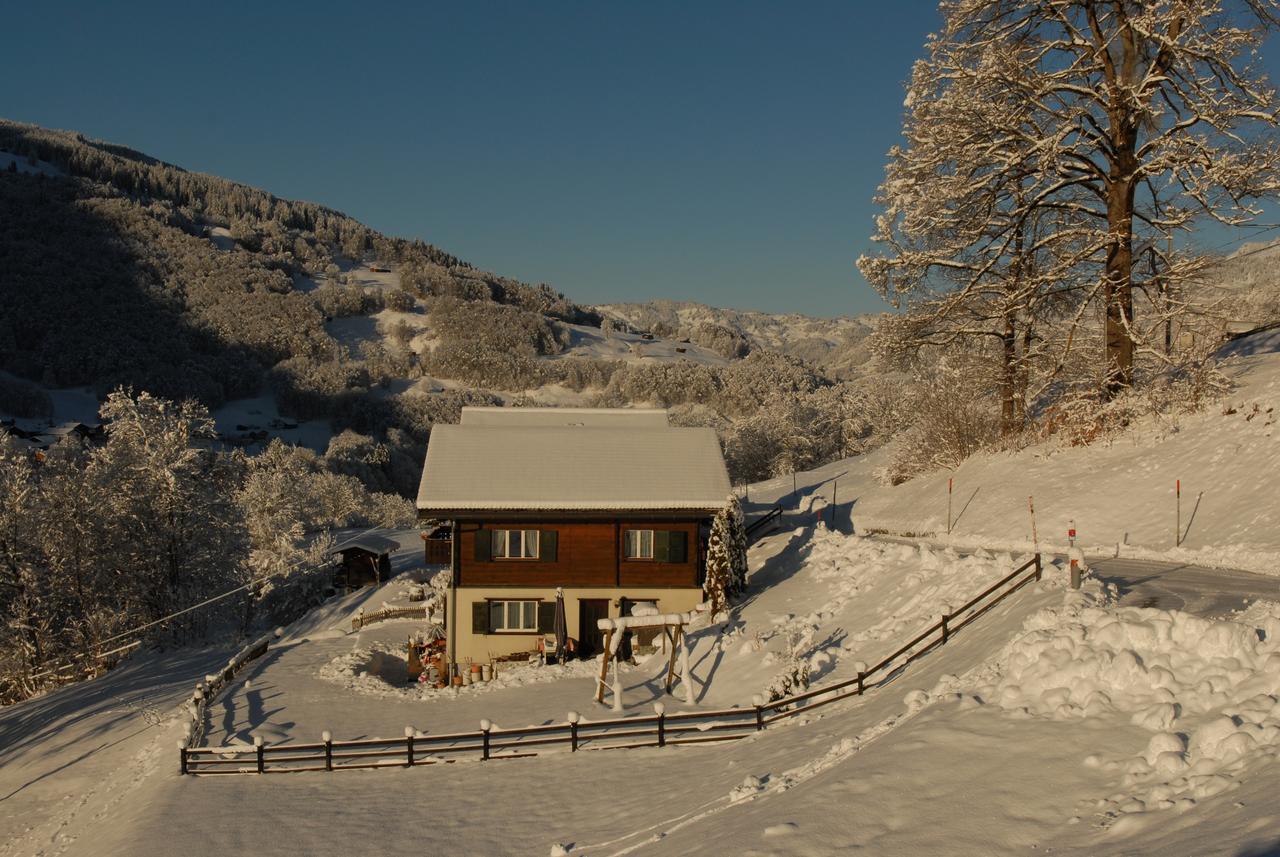 Ferienwohnung Klosters Bagian luar foto